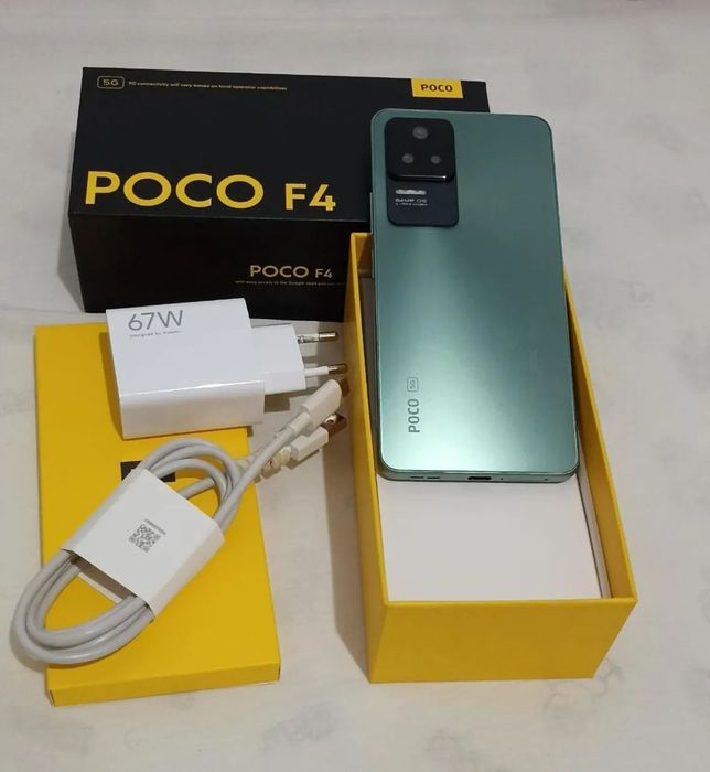 Като НОВ! Xiaomi Poco F4 6/128GB – Snapdragon 870, пълен комплект