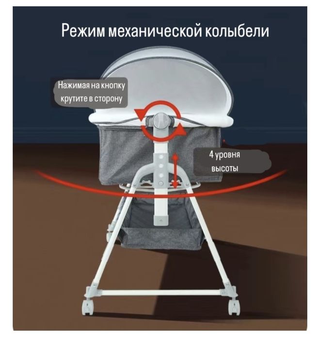 Детская кроватка для малышей