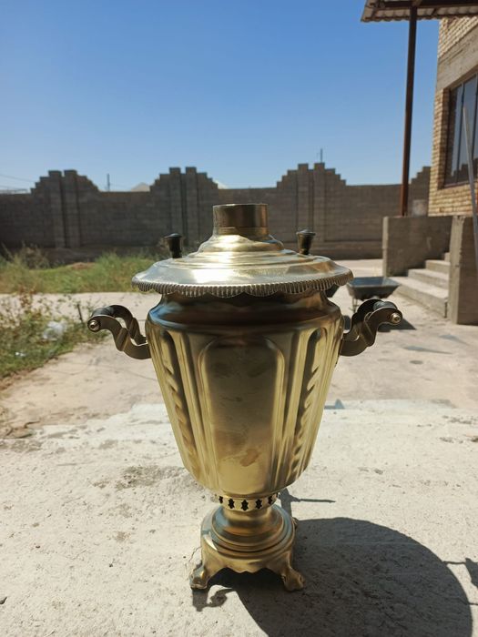 Самавар латунный