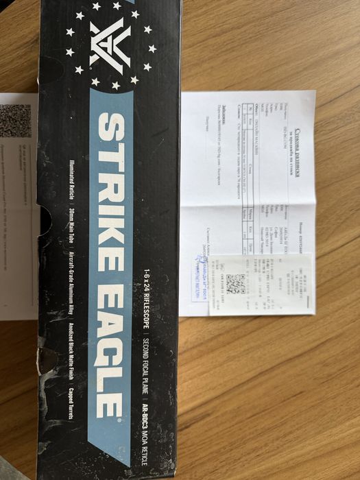 Оптически прицел Vortex Strike Eagle 1-6×24