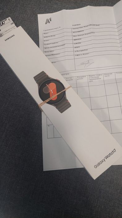 Часовник Смарт Samsung Watch 7 40 mm Чисто Нов Гаранция