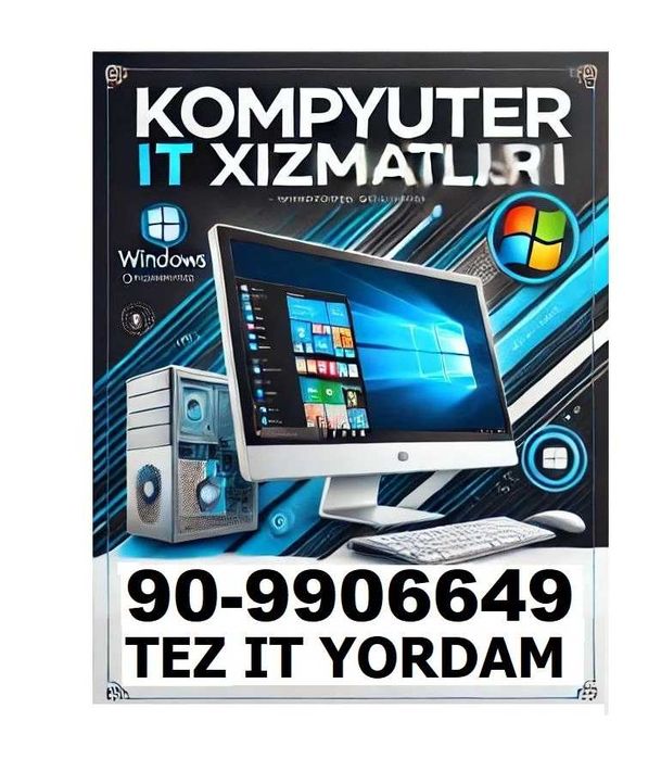 Ремонт компьютеров ноутбуков принтеров Установка Windows 10 11 програм