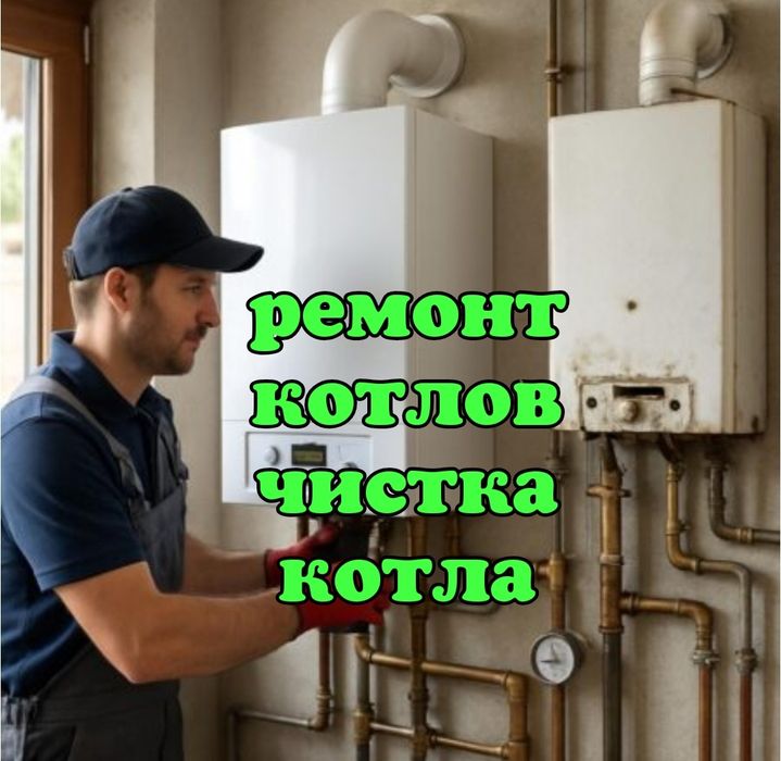 Ремонт котлов профилактика. Сервис обслуживание выезд на дом.Сантехник