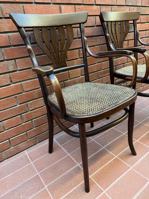 Столове с подлакътници Mundus, Vienna Secesion 1910'