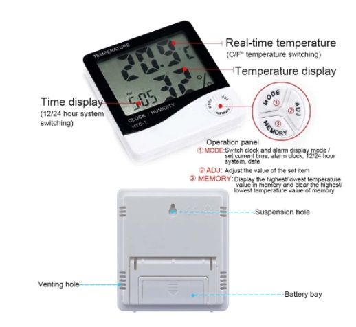 Термометр/Гигрометр НТС-1