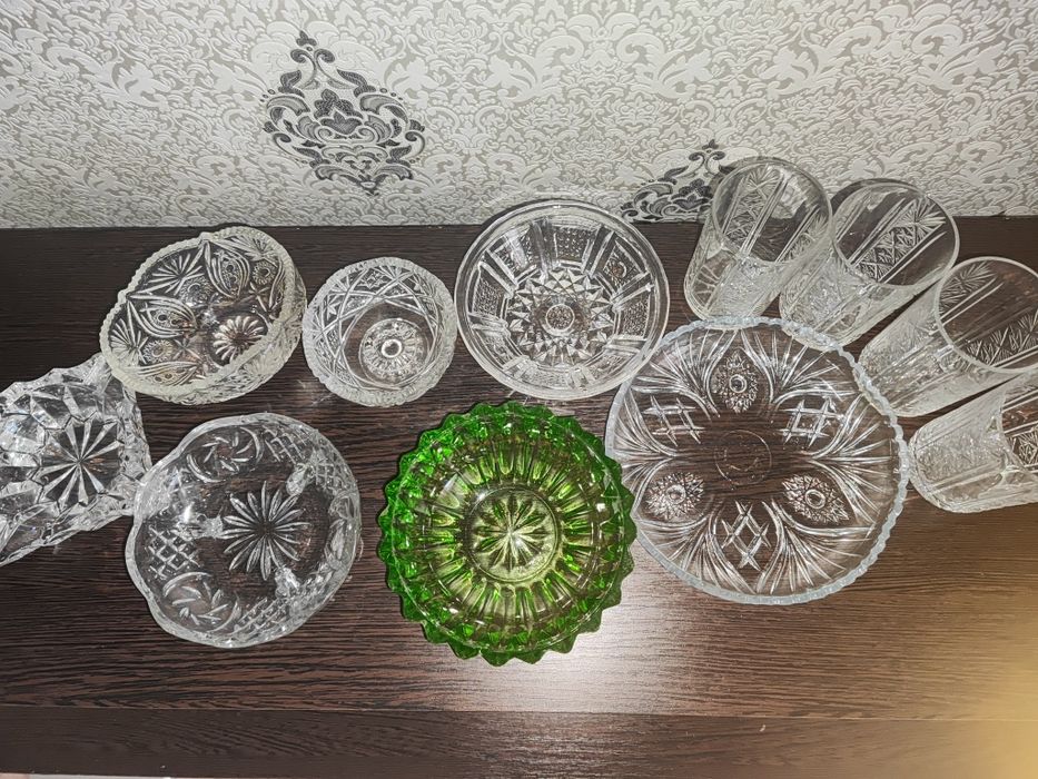 Хрустальная посуда СССР