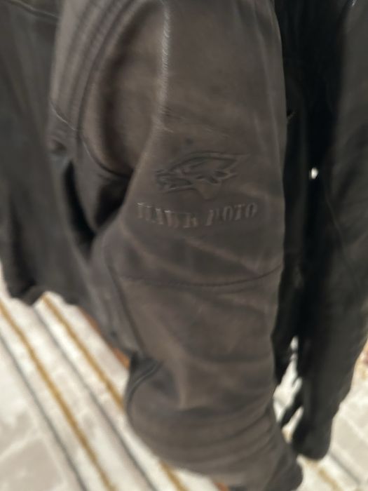 Мото куртка кожа