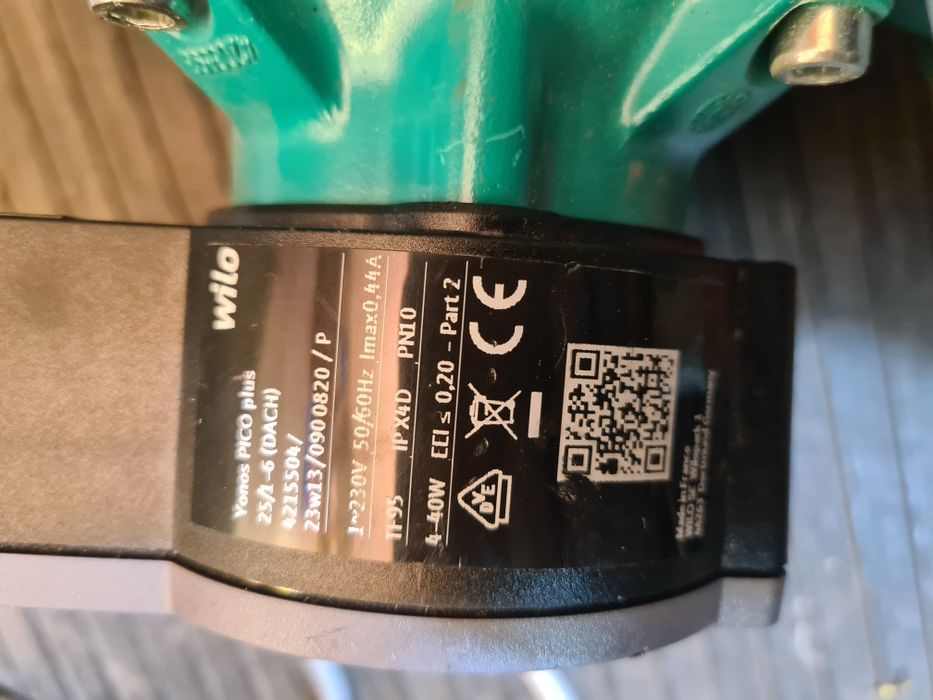 6 pompe de recirculare wilo, 1-30 mc/h