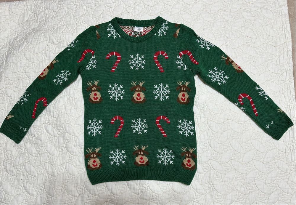 Новогодний свитер для детей