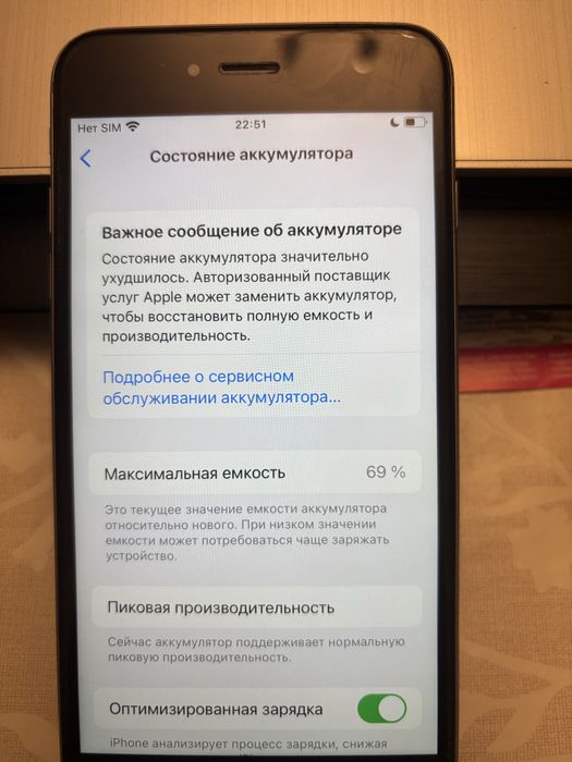 Iphone 6s plus 128gb серый