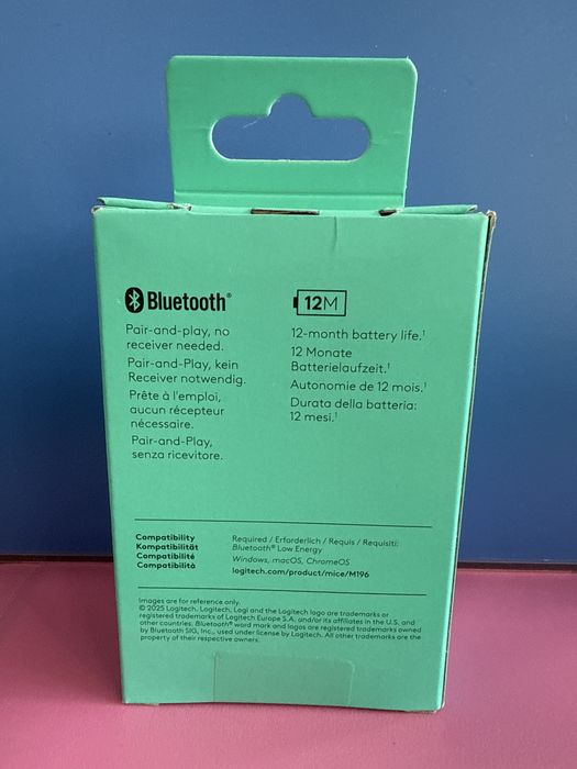 Продам мышки Logitech M196 bluetooth Mouse - off white