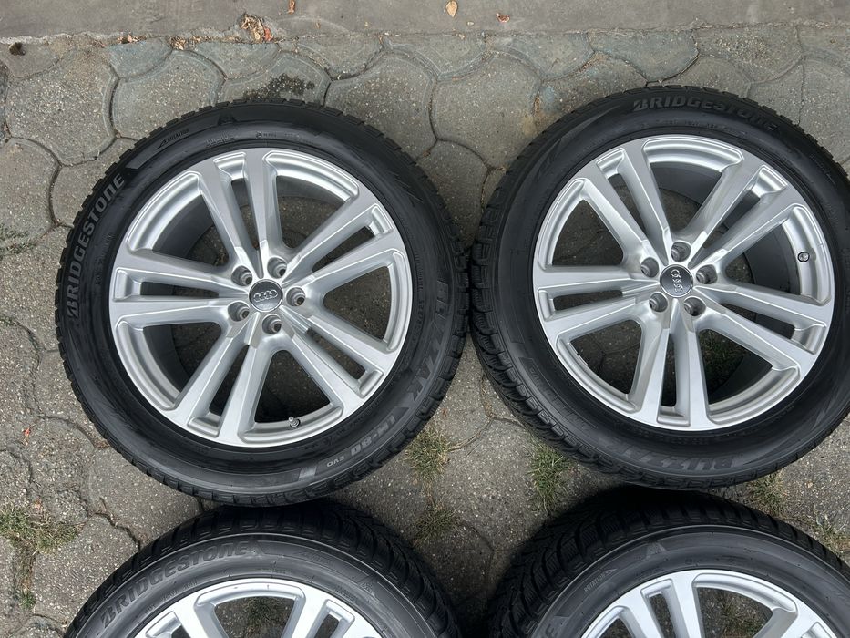 Jante aliaj 5x112mm, anvelope iarna 255/50 R20, Audi Q5, Q7, Q8, Mercedes, Seat, Skoda, VW, BMW