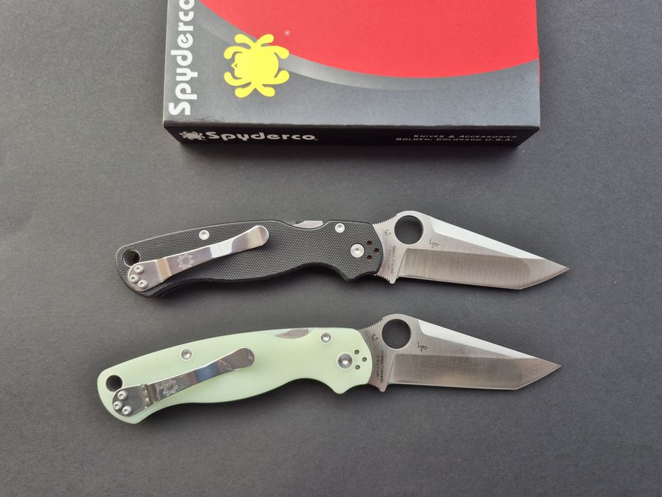 Сгъваем нож Spyderco Paramilitary 2 Exclusive Tanto,С81ЕХ,два цвята