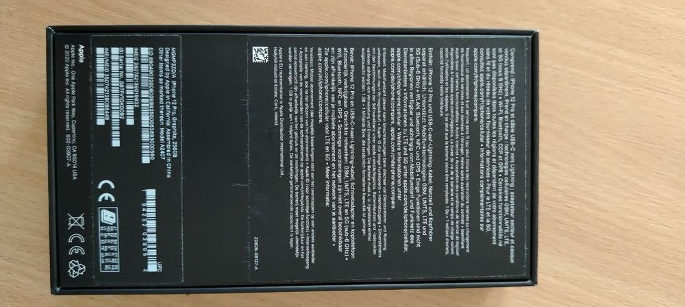 Iphone 12 pro 256gb. Holati ideal. Rangi silver rangda        ochilmag