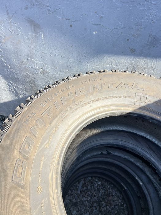 Привозные б/у шины 235/85/16С Continental