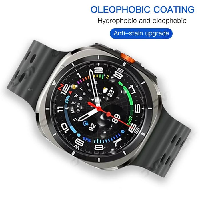 Samsung Galaxy Watch 8 / 7 / FE / Ultra 47 / 5D Протектор за цял екран