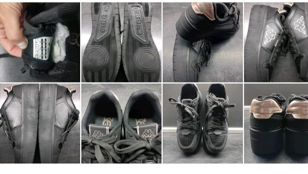 Nike air,Gioseppo,Kappa,Nike Бели кожени  38 номер,черни Nike номер 38,
