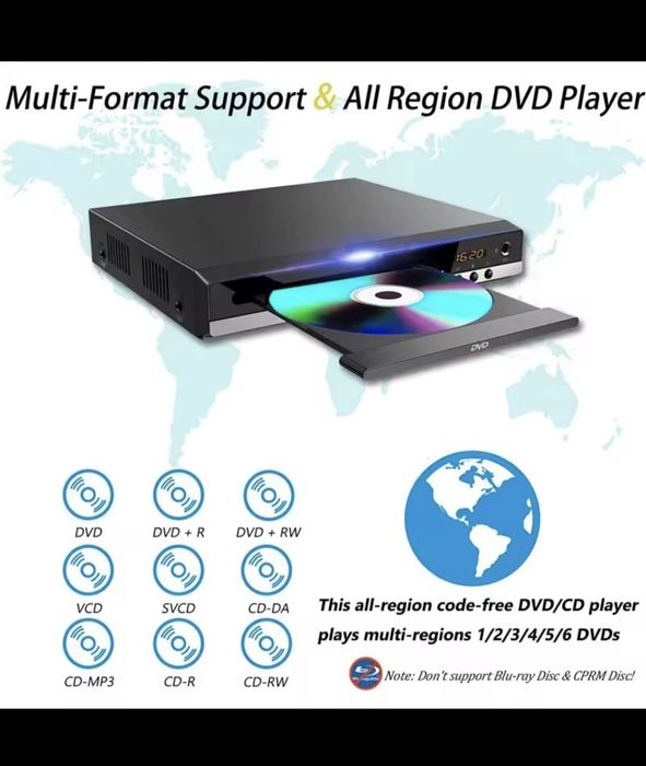 DVD:mp3: плеър.Ново