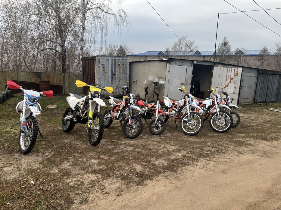 Прокат мотоциклов эндуро и питбайки