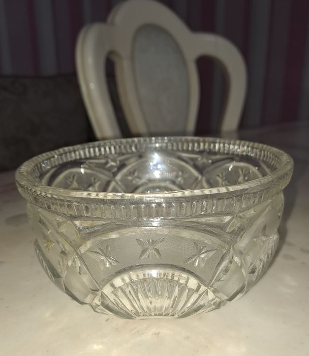 Хрустальные вазы - салатницы