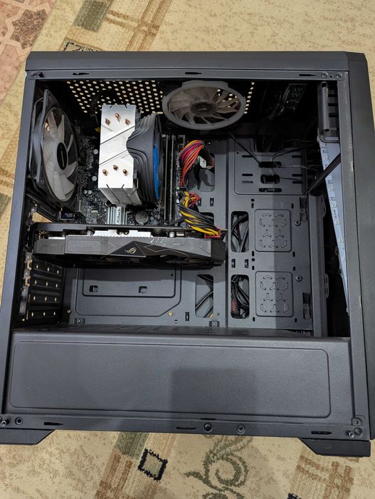 Игровой ПК  + LG 144 Ghz