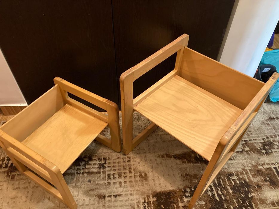 Set masa scaun Montesorri