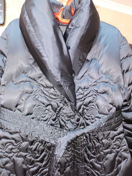 Куртка-пуховик удлинённая