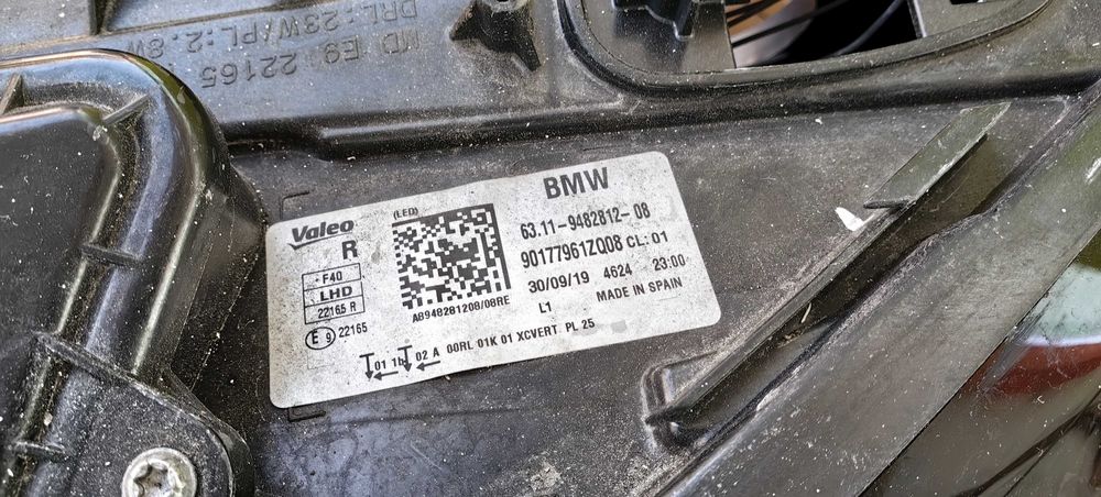 Фар за BMW 1 F40 Full Adaptive LED / БМВ 1 Ф40 адаптив лед
