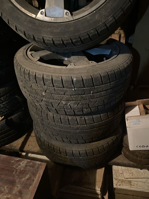 Продавам джанти с гуми 5х118