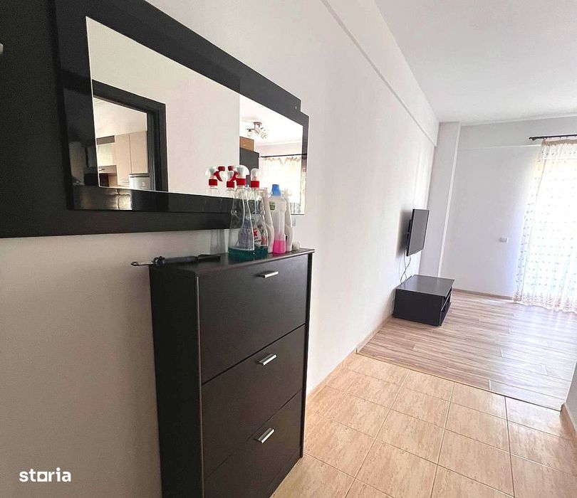 Garsoniera de inchiriat | Sisesti | 36 mp + balcon 6 mp | Parter