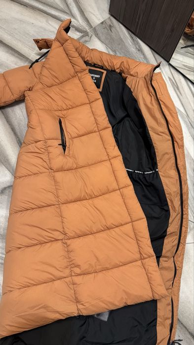 Geaca lunga de la Superdy ! palton pt iarna, munte ,etc