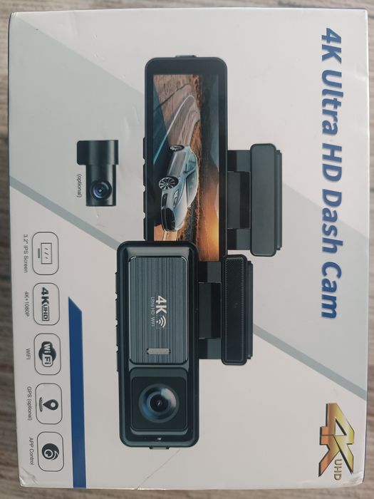 Регистратор 4K Ultra HD Dash Cam