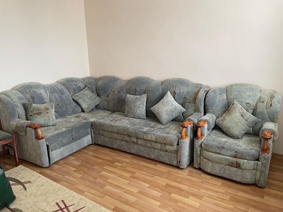 Диван угловой с креслом