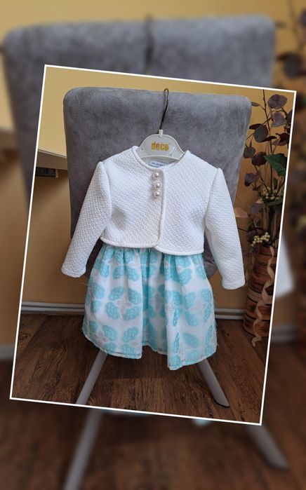 Бебешка/детска рокля и болеро