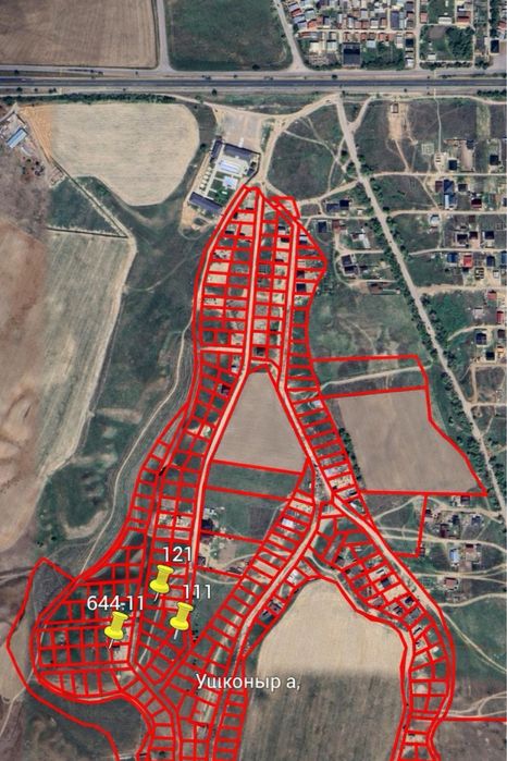 Участок в пригороде села Шамалган (Шамалған), выше ул. Райымбек батыра