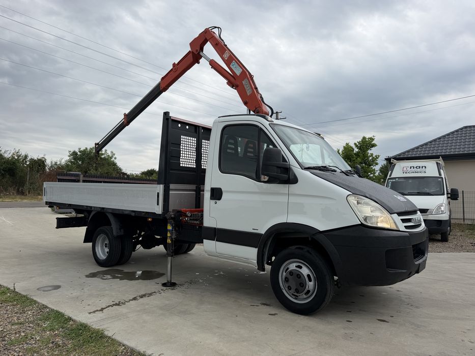 Iveco Daily 35C15 3.0 HPI Macara Fassi 2250 kg RAR efectuat