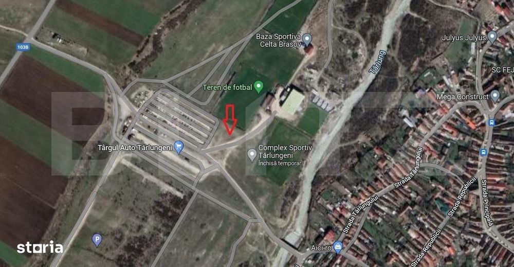 Teren intravilan, 5500mp, Tarlungeni-Sacele