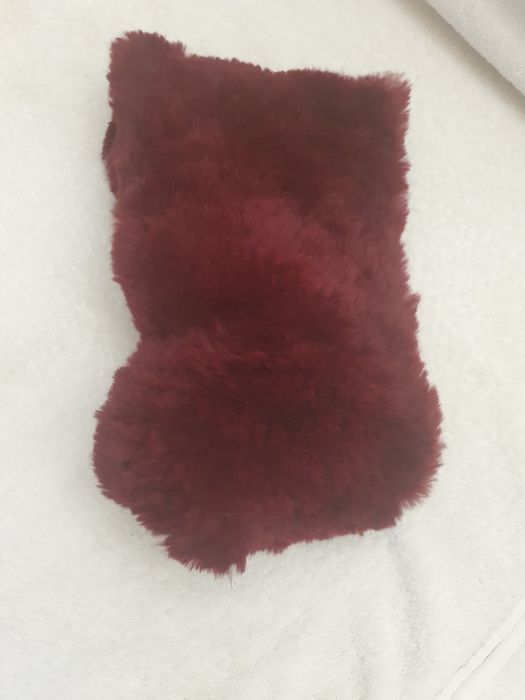 Guler din blana de iepure,  nou-nouț!