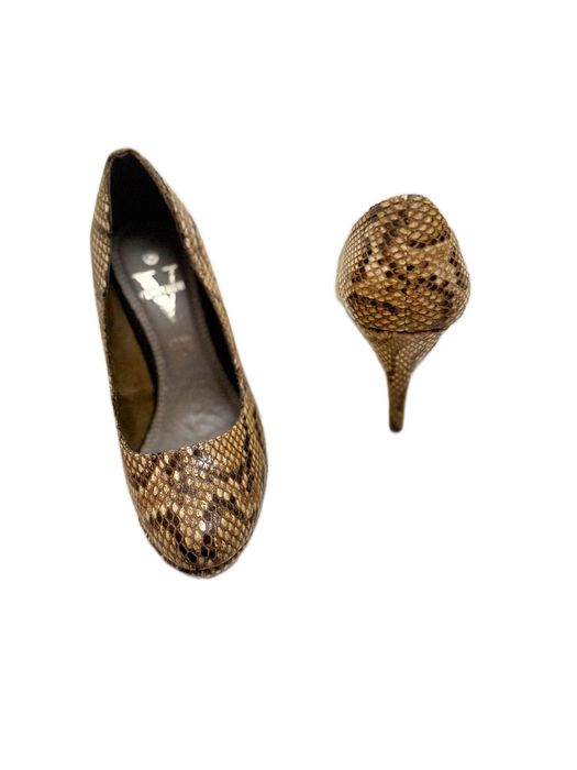 Pantofi piele naturală Venturini Milano 36 – stiletto snake print elegant luxury