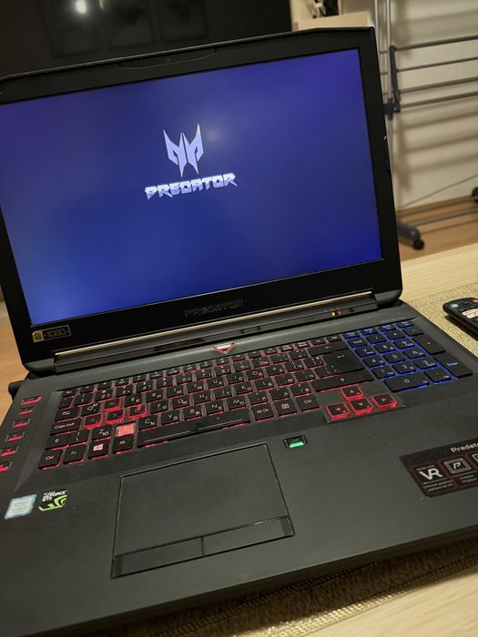 Acer predator laptop+ подарък MOUSEPAD. NVIDIA GeForce GTX 1060, Intel(R) Core I7-7700HQ, 16 GB RAM, SSD