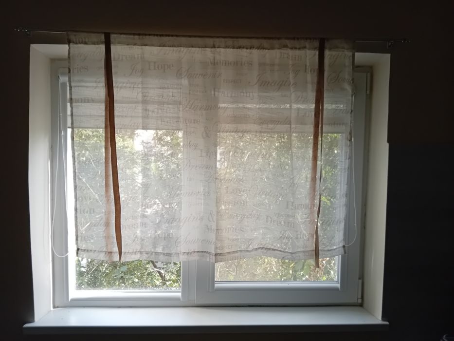 Set 2 perdele bucatarie/balcon