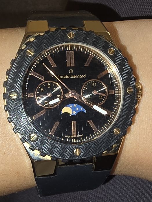 Швейцарски  часовник Claude Bernard Dress Code Moonphase