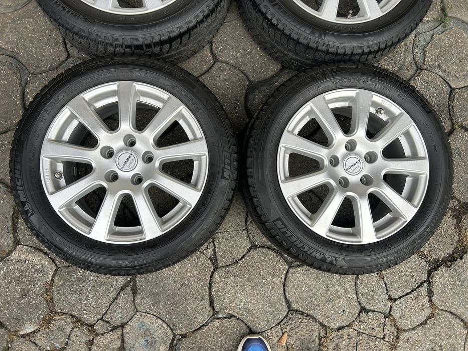 Jante aliaj 5x112mm, anvelope iarna 205/55 R16, VW, Audi, Seat, SKoda, Mercedes