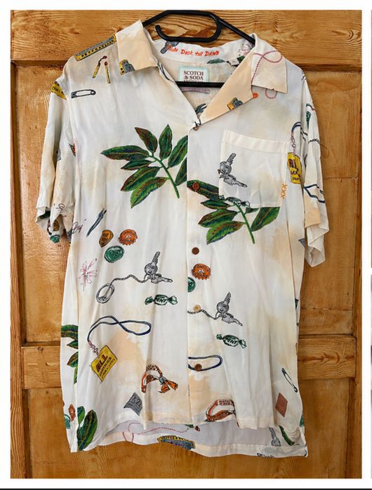 Мъжка риза Scotch & Soda – оригинална, лятна, размер M/L,  нова