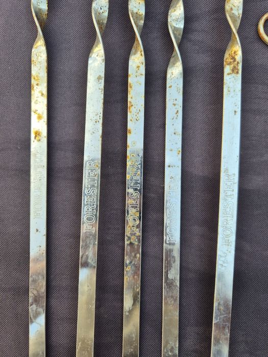 Шампура тонкие и обычные