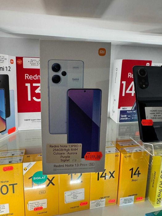 Redmi 13 Pro+ , 256gb/ 8gb ram, Sigilat