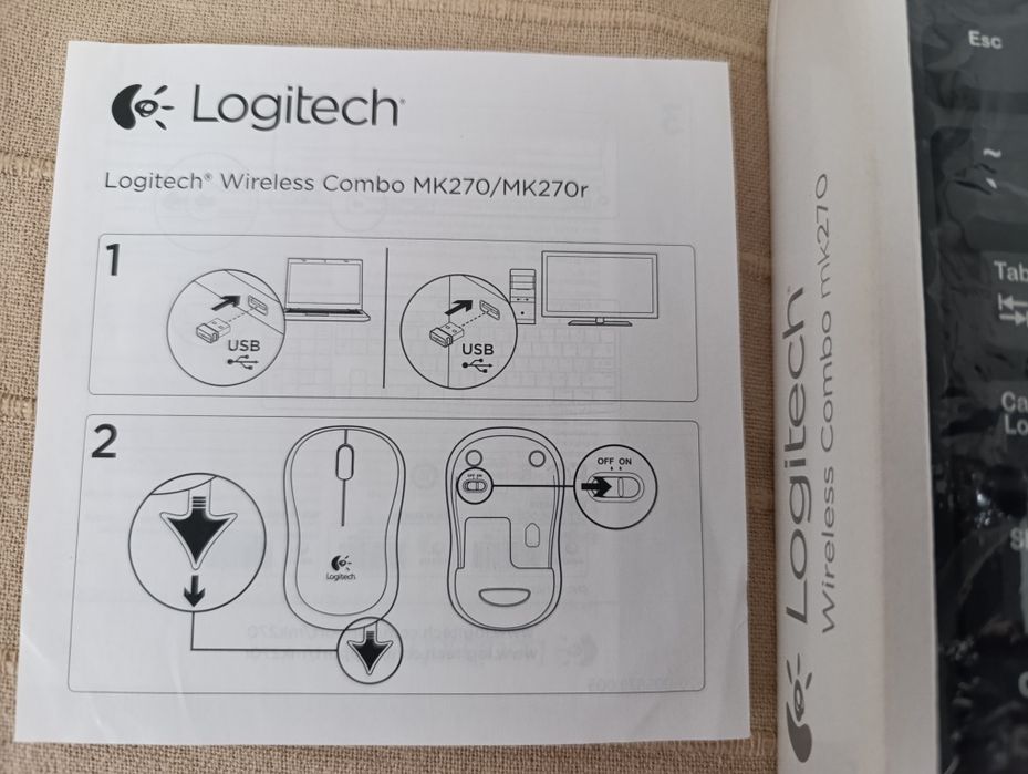 Logitech Wireless Combo MK270/MK270r