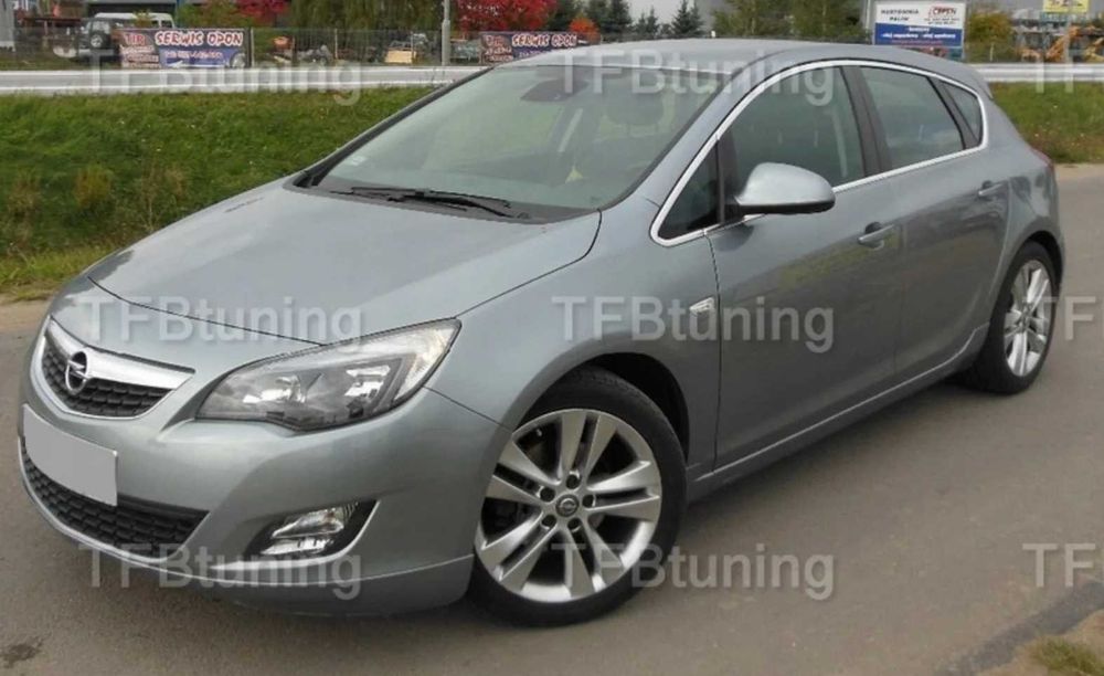 Prelungire bara fata fusta spoiler lip OPEL ASTRA J BREAK COMBI / 5D