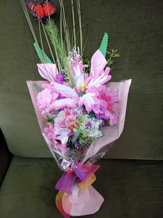 ЦВЕТЯ - ръчно изработени