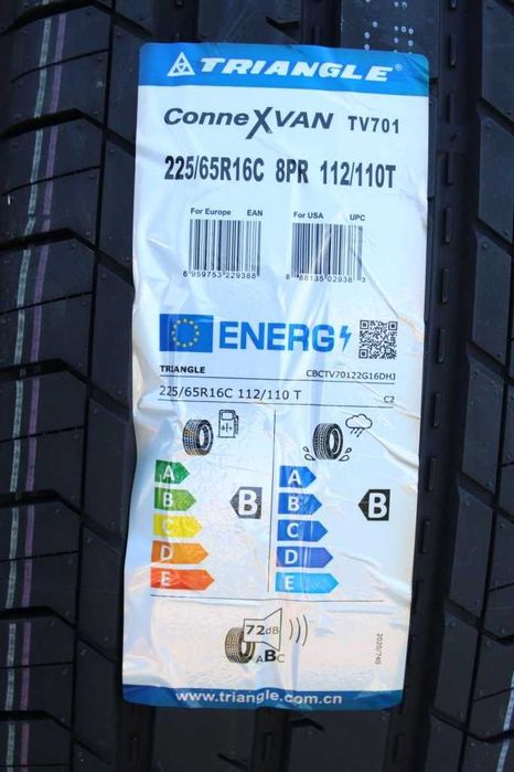 Anvelope vara noi 225/65R16C 112/110T, 8PR, Triangle
